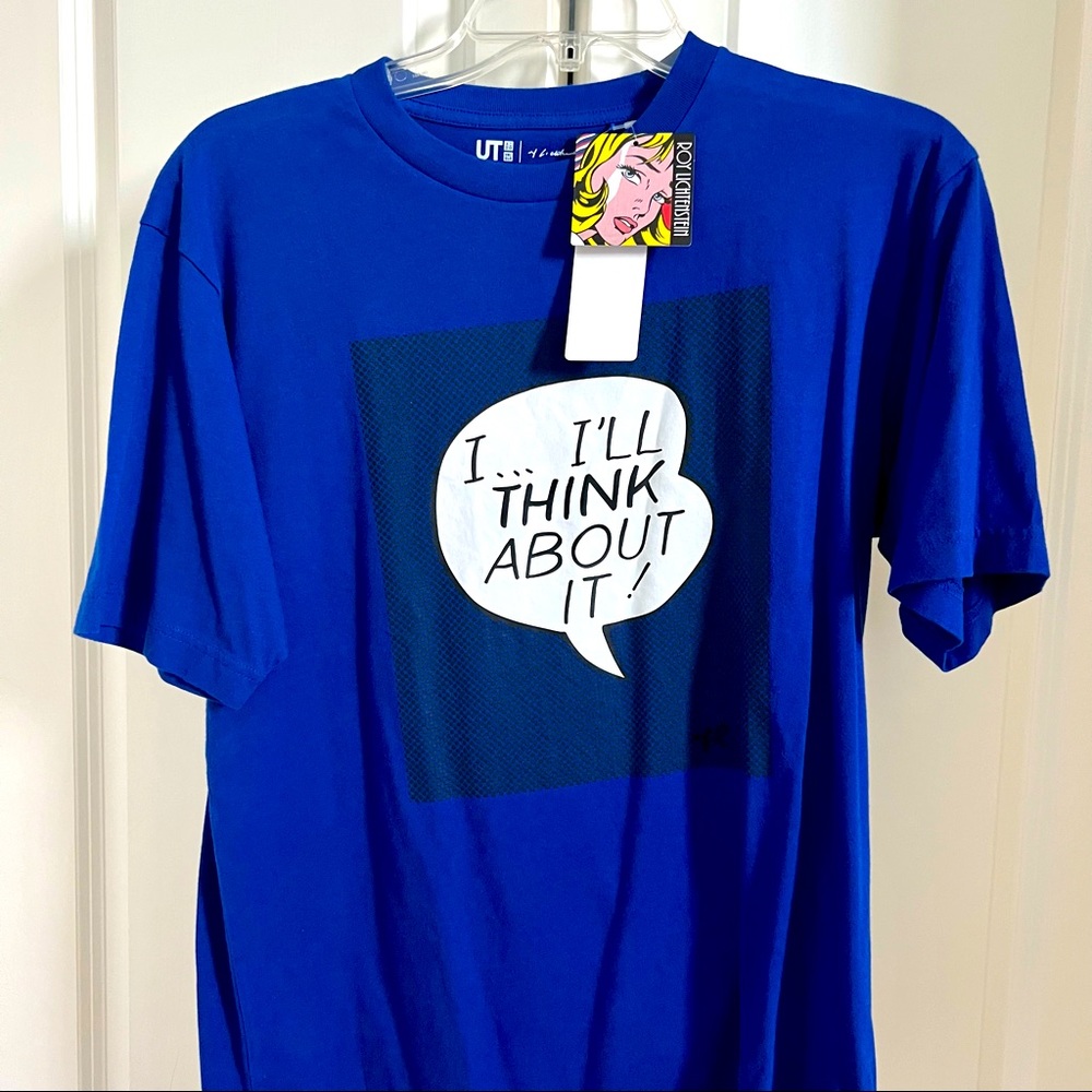 UNIQLO Roy Lichtenstein NWT UT graphic art Mens XS UNISEX  Womens Sz Small